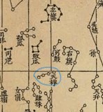 Tianfu on Xinyixiangfayao star map