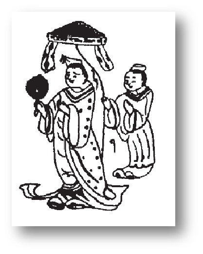 File:Processional Scene of Emperor Hui of Han under Parasol and Fan on Lacquer Tray, Excavated from Nanchang Railway Station M3 Tomb, Dated to the 8th Year of Yonghe (352 CE) 南昌火车站M3出土永和八年漆盘像汉惠帝伞扇仪仗.jpg