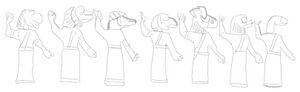 The Seven (drawing).