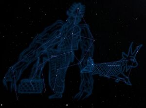 Stellarium map