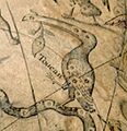 Tucana on Blaeu's first globe (1602) that is a copy of Plancius/ Hondius (1598). RMG