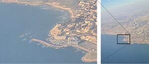 Old Jaffa seen from above (Susanne M Hoffmann 2023).