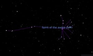 Stellarium map