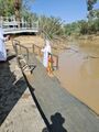 Bethabara at Jordan River (west) where Jesus was baptised (according to Matthew) as ceremonial place, CC0.